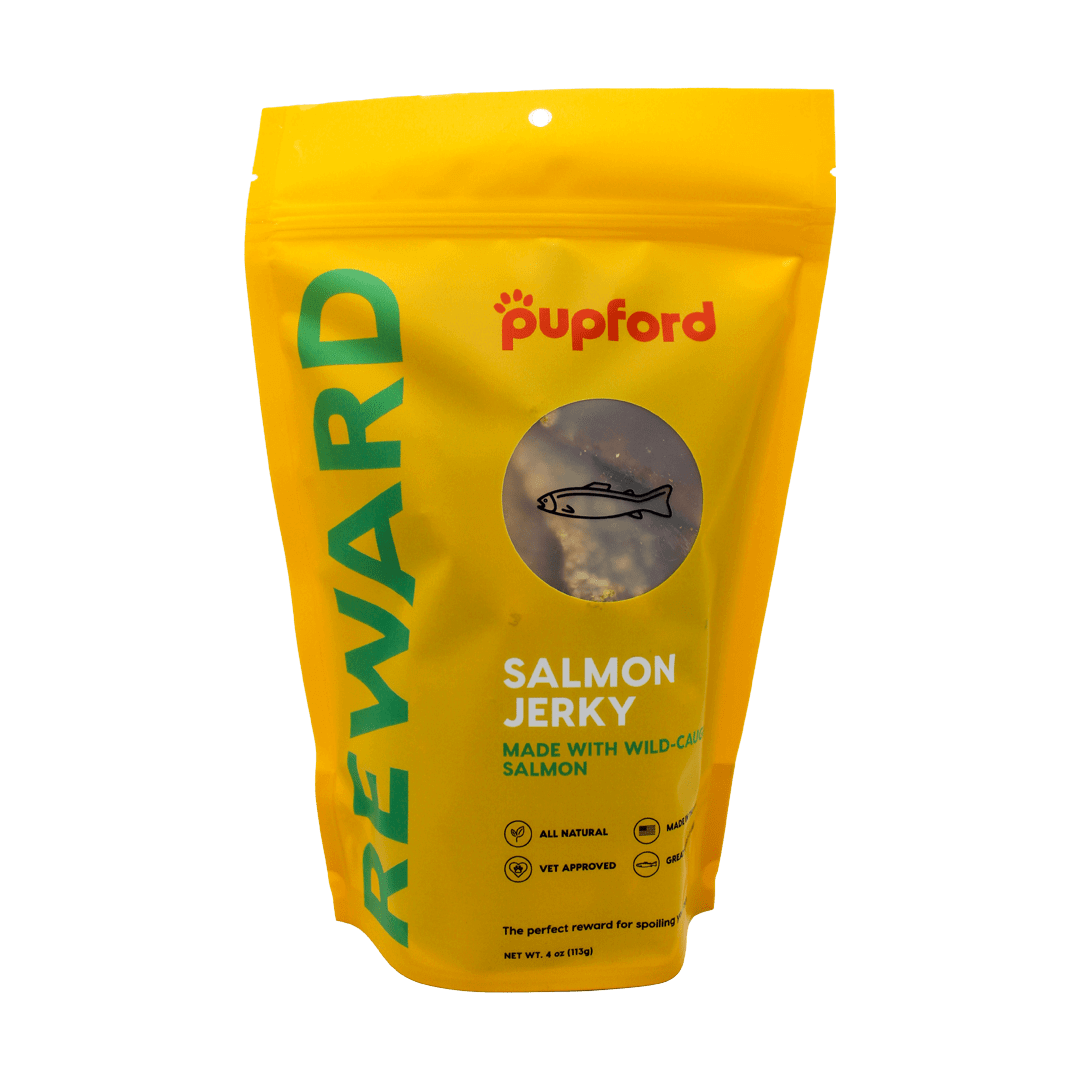 4oz-salmon-jerky-front-of-bag | Pupford