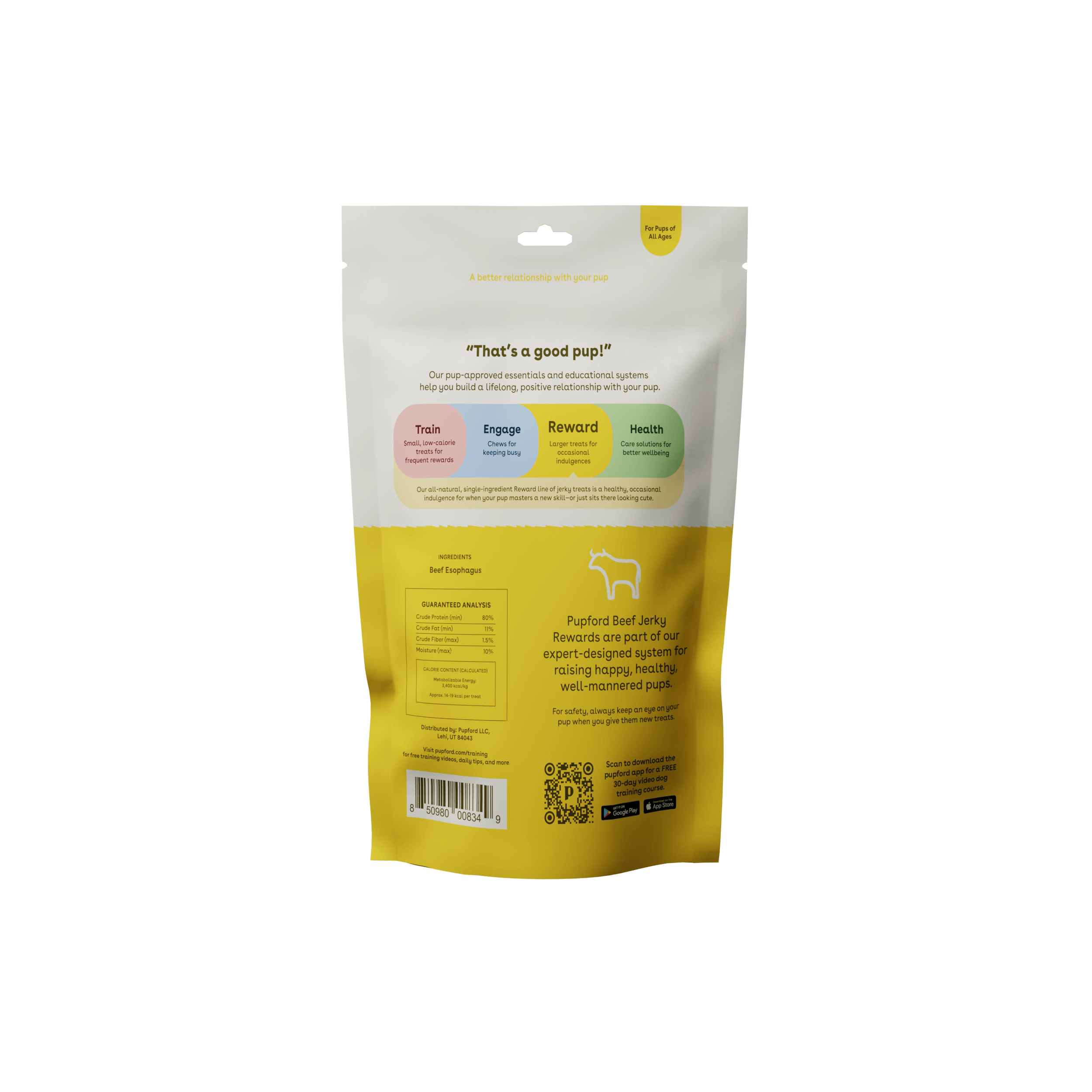 Beef Jerky 8oz | Pupford