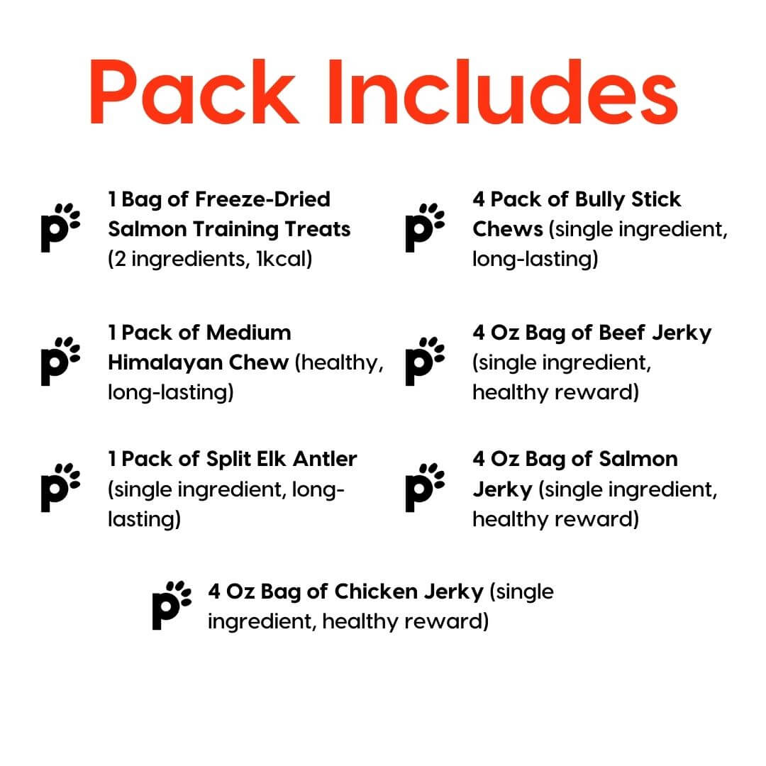 medium dog deluxe pack inclusions | Pupford
