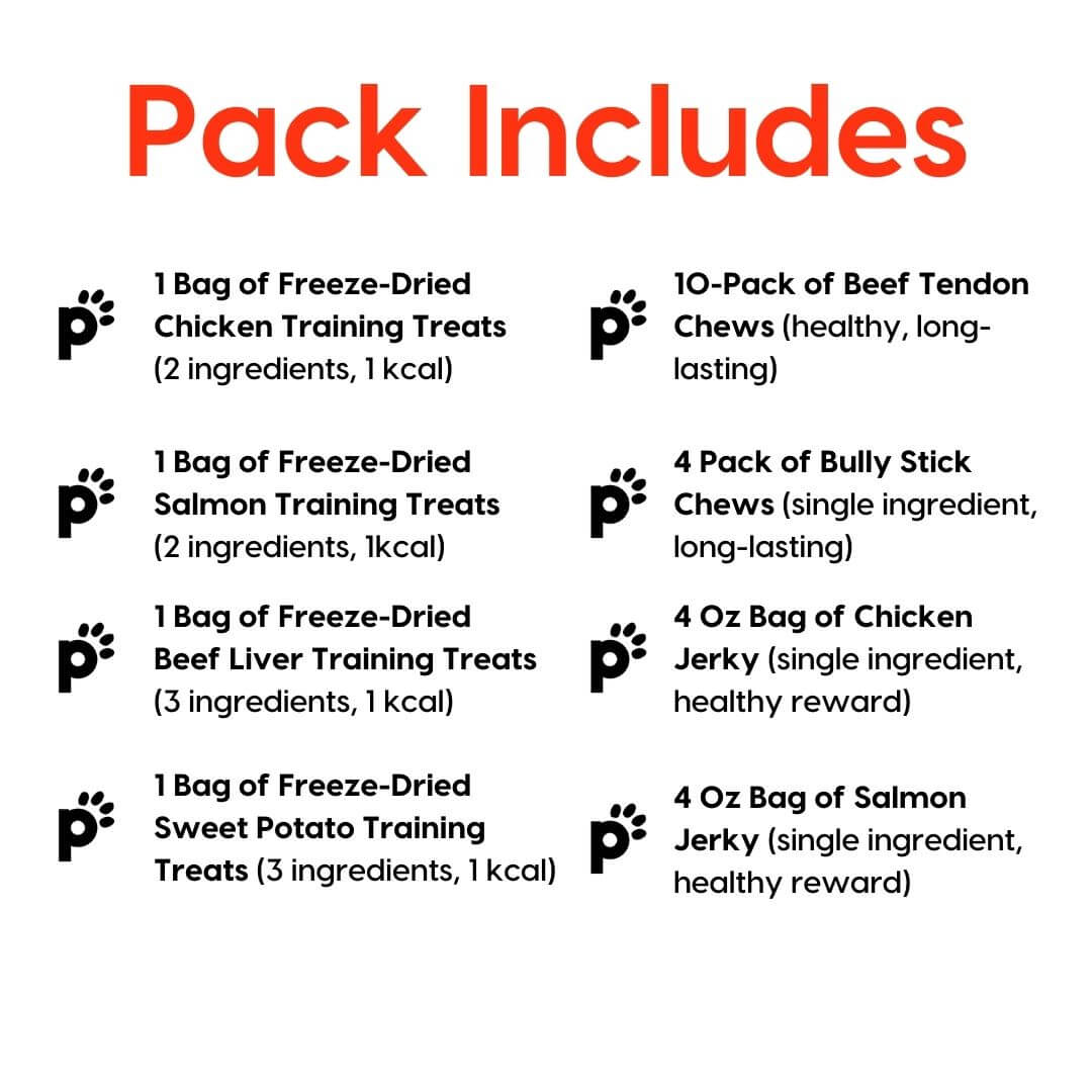 puppy and small dog epic pack inclusions | Pupford