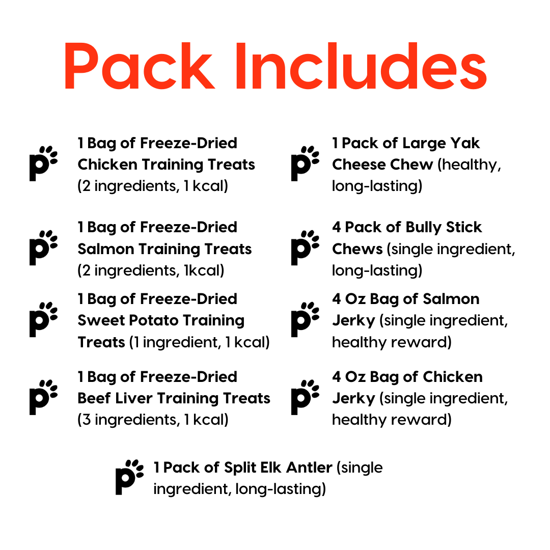 large dog ultra pack inclusions | Pupford