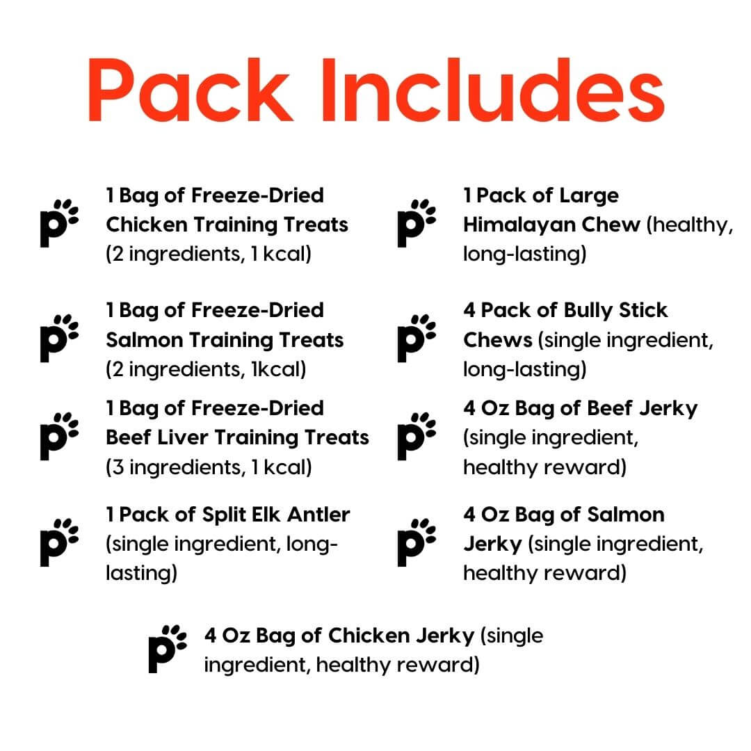 large dog grand pack inclusions | Pupford