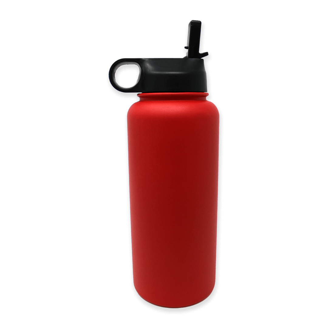 Red-Water-Bottle-Back-Lid-Up | Pupford 