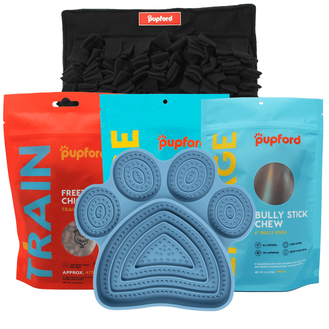 large dog alone time pack | Pupford
