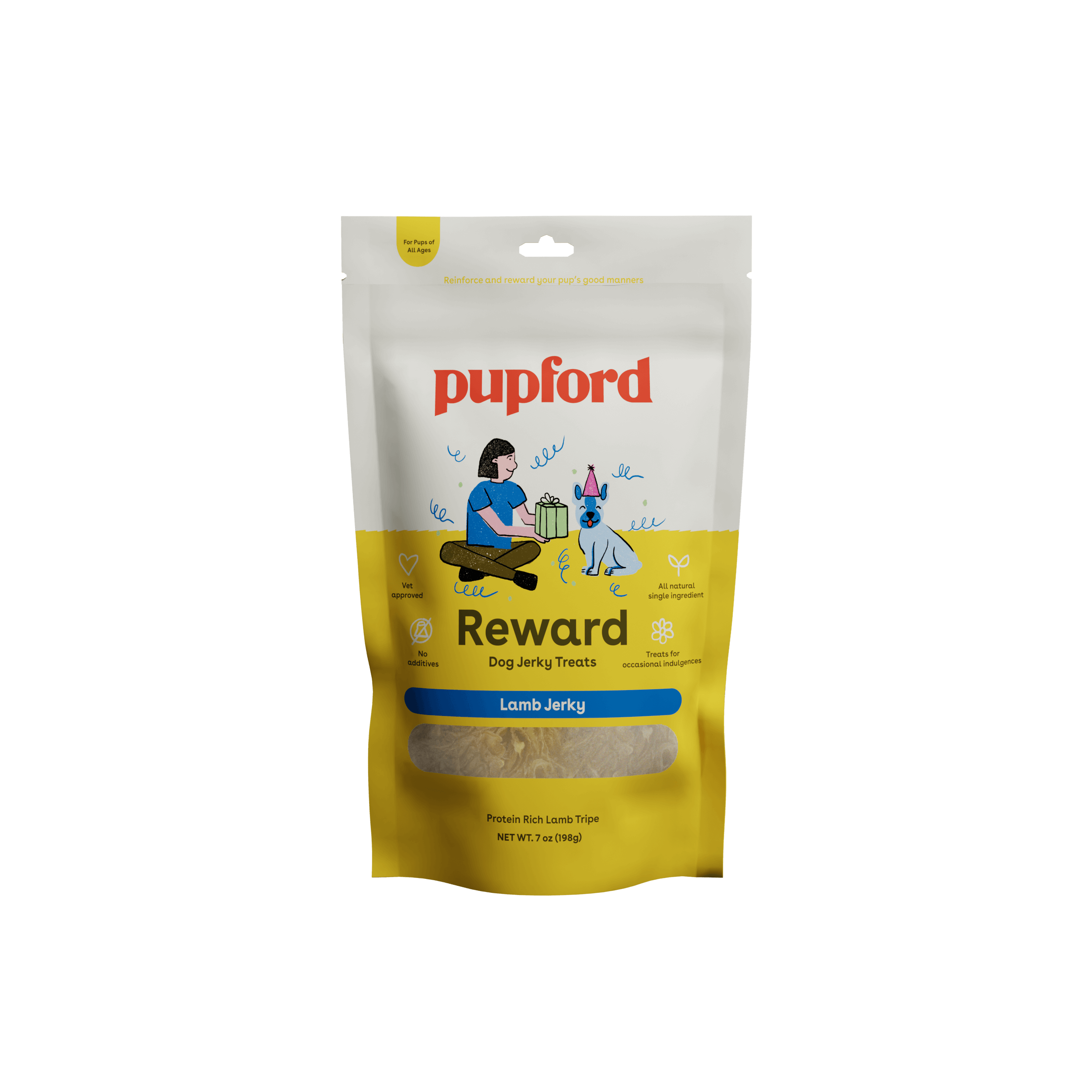 REWARD_LambJerky_7oz_Front | Pupford
