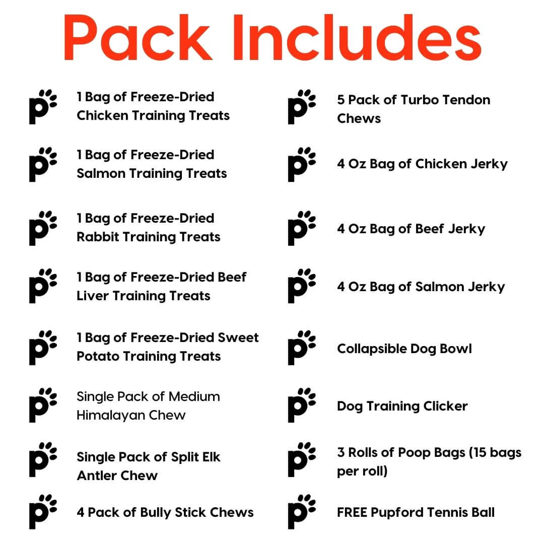 medium dog black friday mega pack inclusions | Pupford