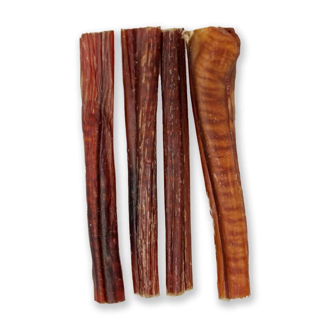 4-Count-Bully-Stick-Pile-Overhead | Pupford
