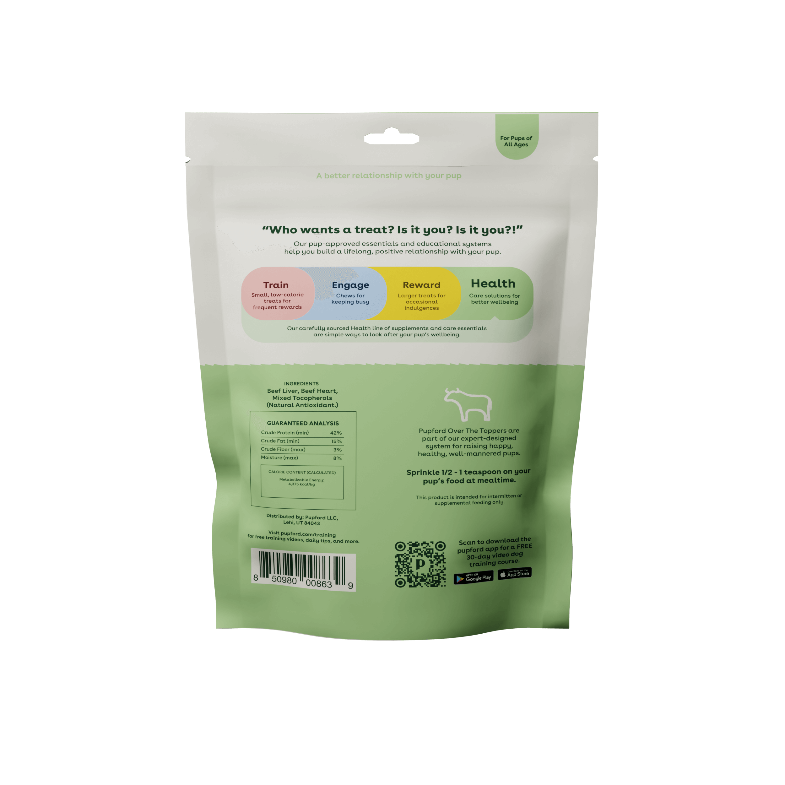 Beef Topper Meal Enhancer back