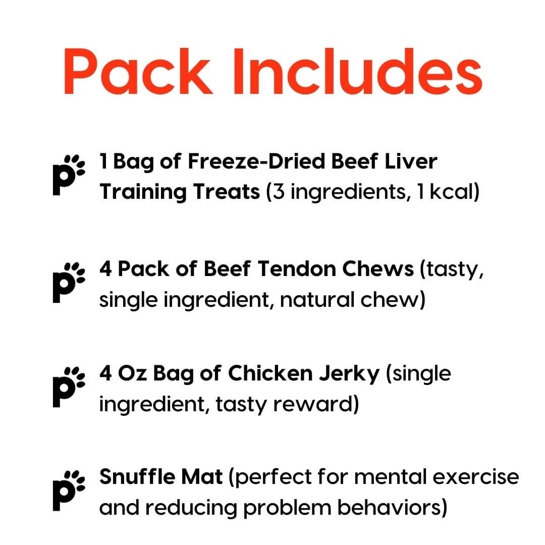 puppy and small dog starter pack inclusions | Pupford