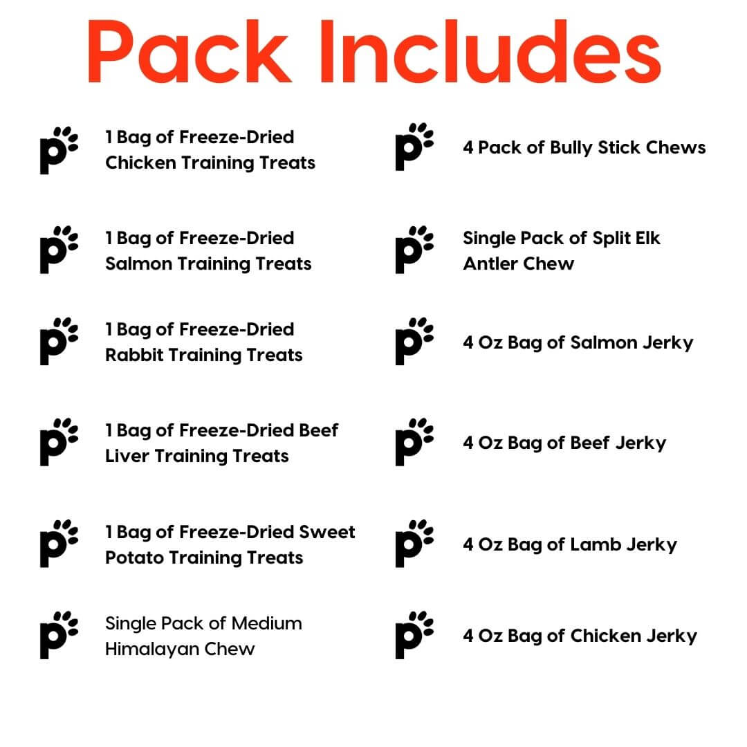 medium dog mega pack inclusions | Pupford