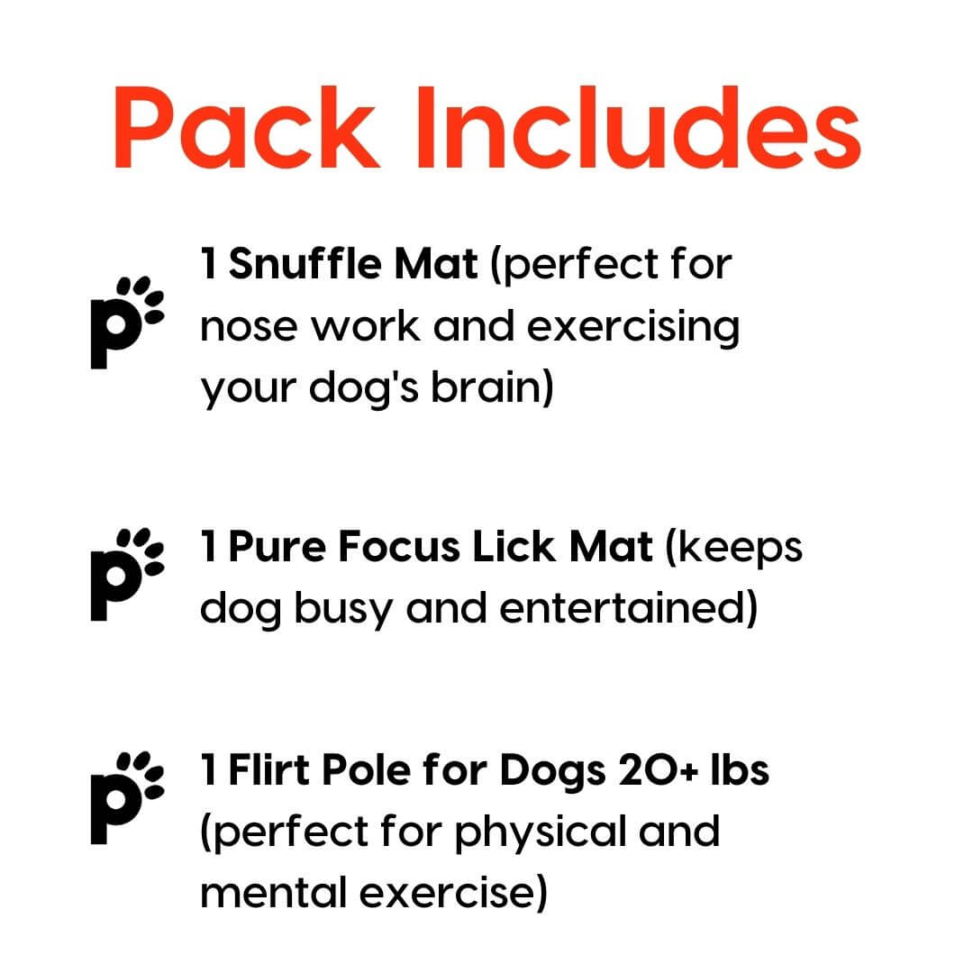 large dog enrichment pack inclusions | Pupford