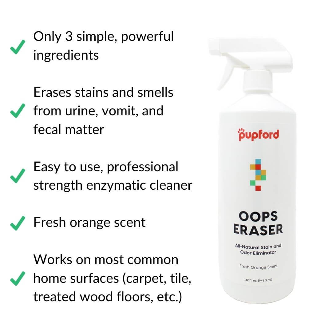 oops eraser with benefits white background | Pupford