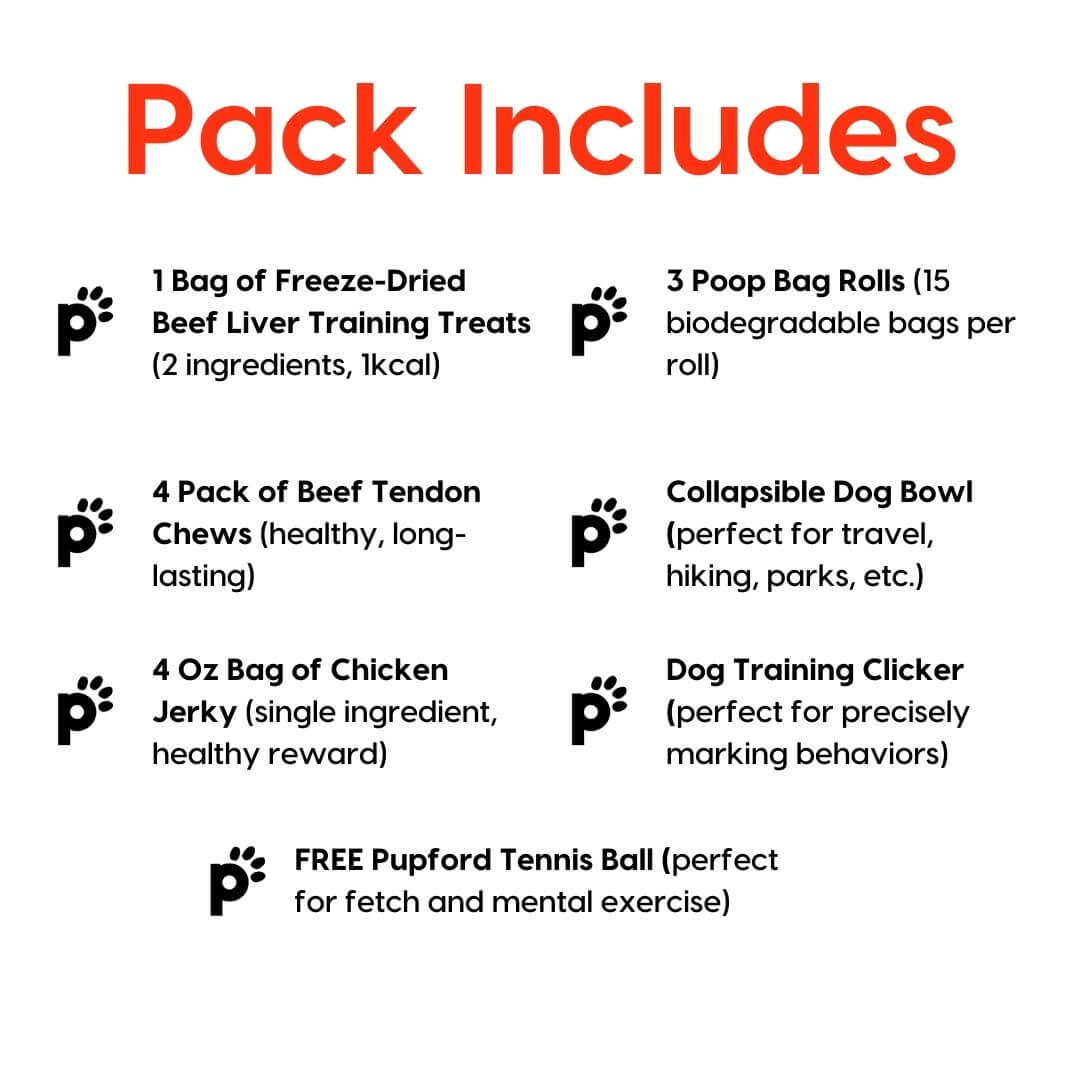 puppy and small dog black friday pack inclusions | Pupford