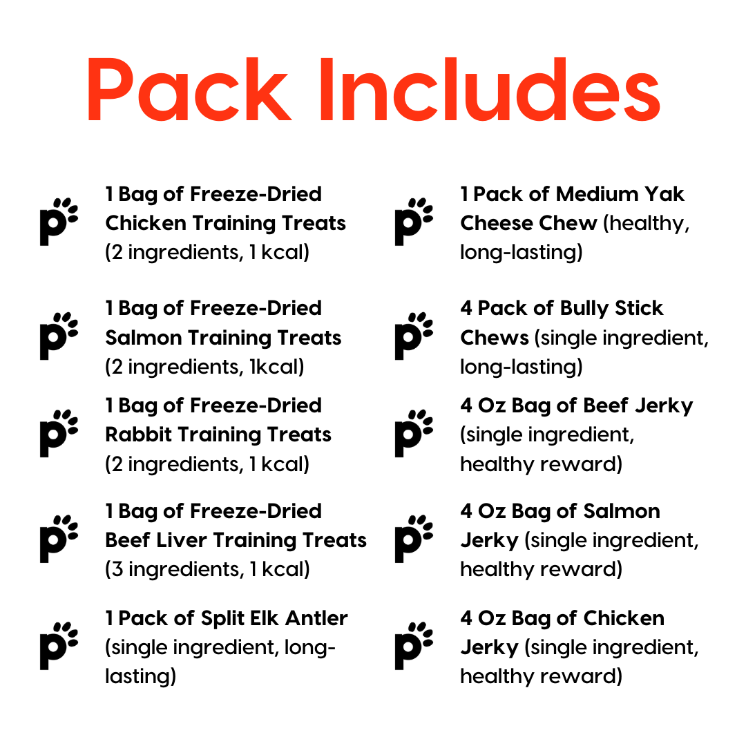 medium dog great pack inclusions | Pupford