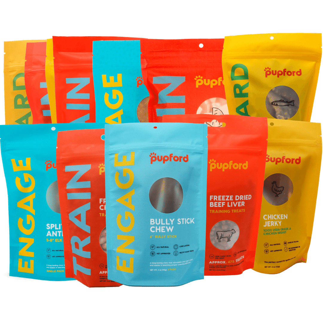 medium dog woof pack | Pupford