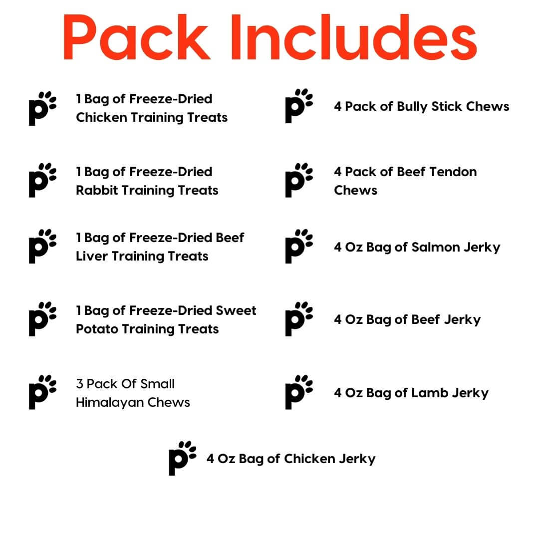 puppy and small dog great pack inclusions | Pupford